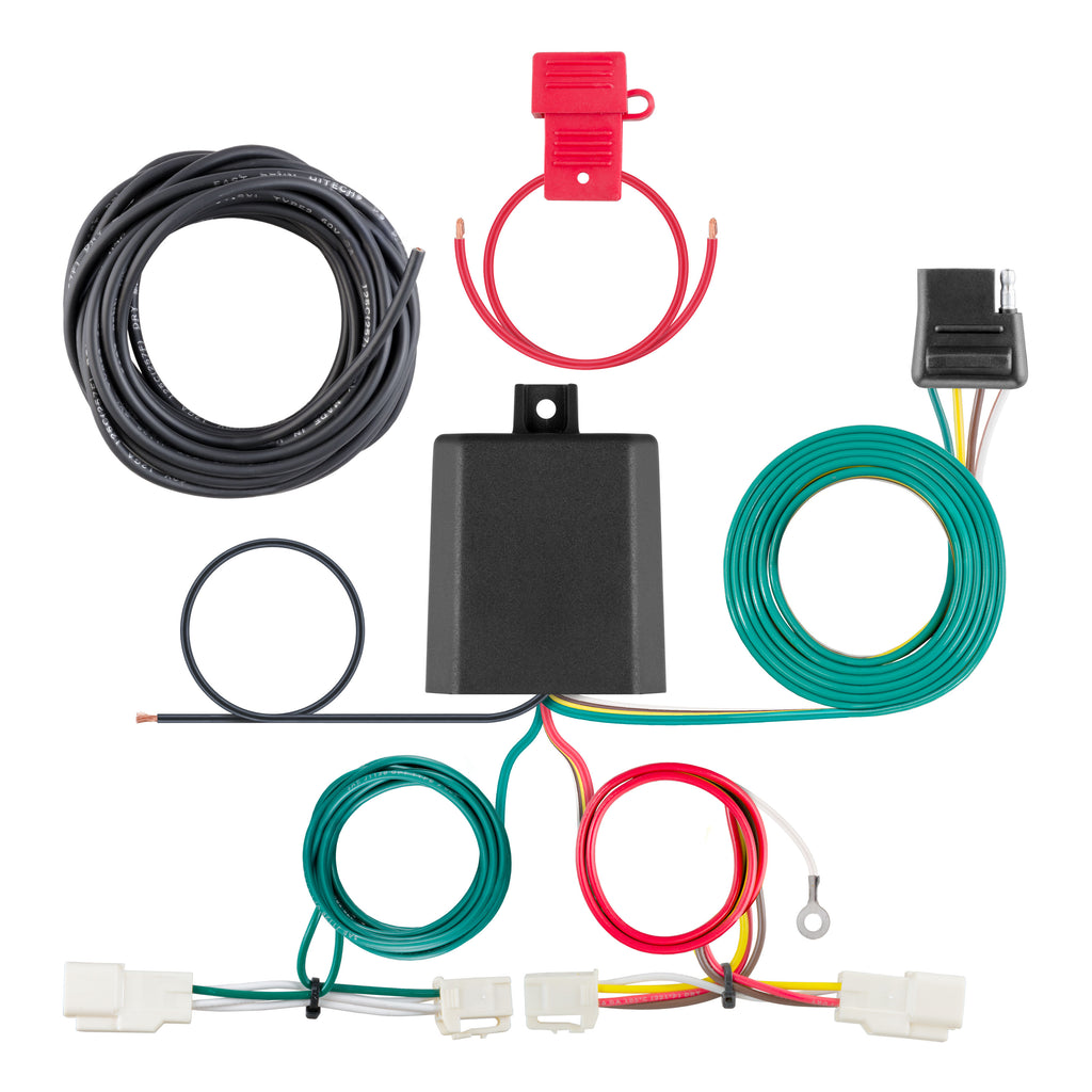 Custom Wiring Harness 4-Way Flat Output Select Toyota RAV4