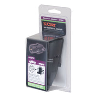 LED Electrical Adapter (7-Way RV Blade Vehicle To 4 Or 5-Way Flat Trailer)