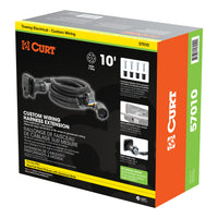 10' Custom Wiring Extension Harness (Adds 7-Way RV Blade To Truck Bed Packaged)