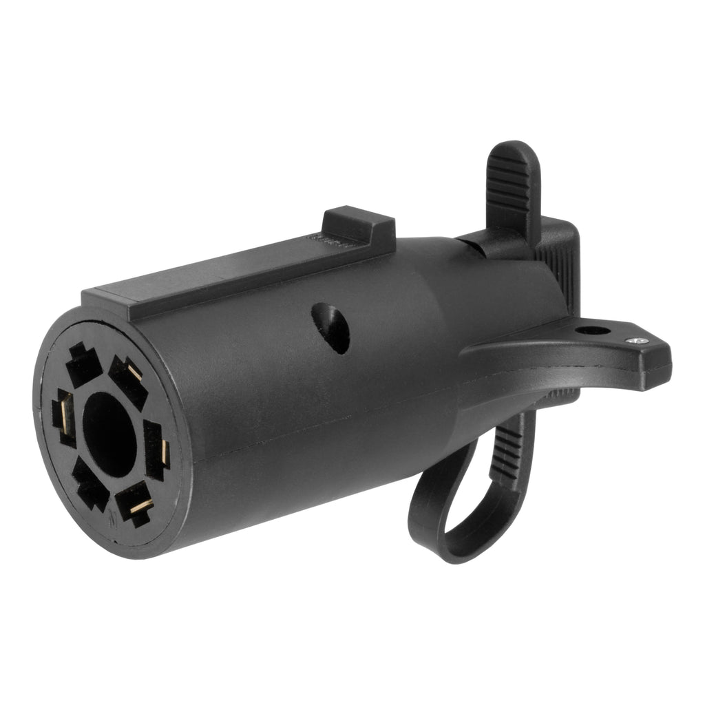 Electrical Adapter With Tester (7-Way RV Blade Vehicle To 4-Way Flat Trailer)