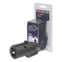 Electrical Adapter (7-Way RV Blade Vehicle To 5-Way Flat Trailer Packaged)