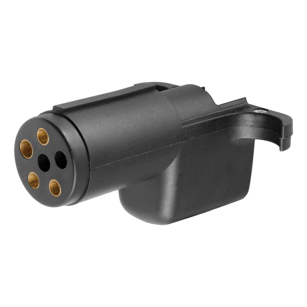 Electrical Adapter (6-Way Round Vehicle To 4-Way Flat Trailer)