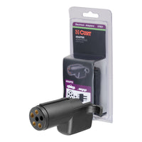 Electrical Adapter (6-Way Round Vehicle To 4-Way Flat Trailer)