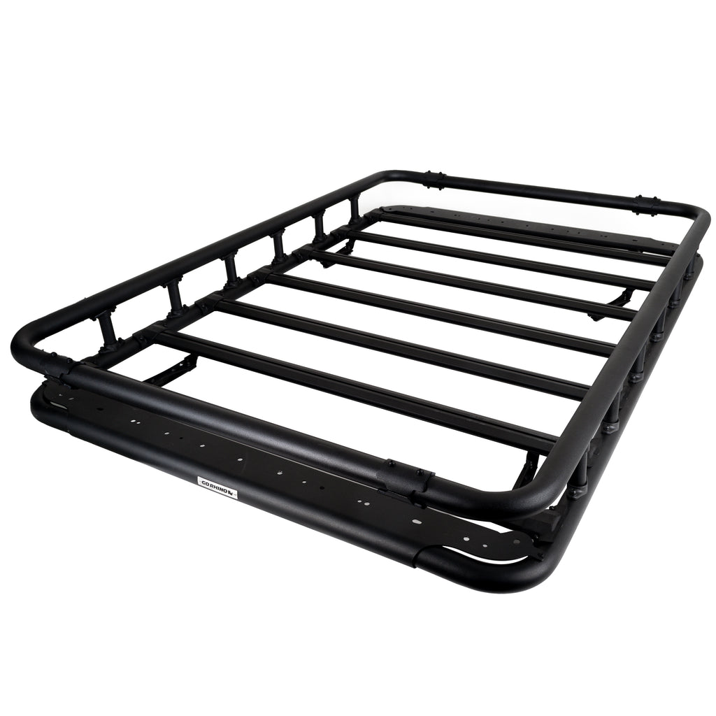 Go Rhino 5935473T - SRM500 - 75" Flat Platform Roof Rack With Full Rail Kit - Textured Black