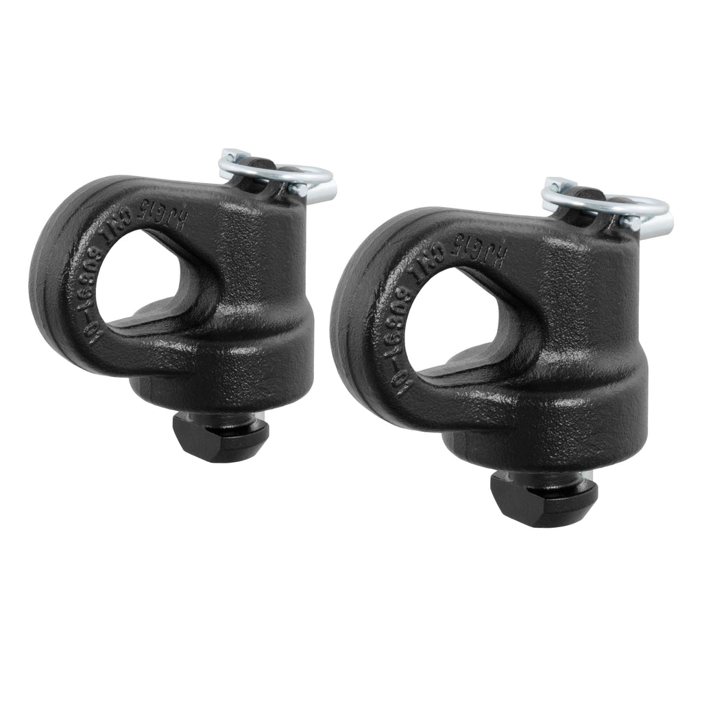 OEM Puck System Gooseneck Safety Chain Anchors Chevy Ford GMC Nissan (38K)