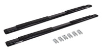 Go Rhino - 650080B - 5in OE Xtreme Low Profile SideSteps - 80in Long - Black - Bars Only