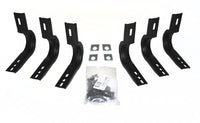Go Rhino 6840456 - Brackets For 6" OE Xtreme Wheel-to-Wheel SideSteps - Black Powder Coat