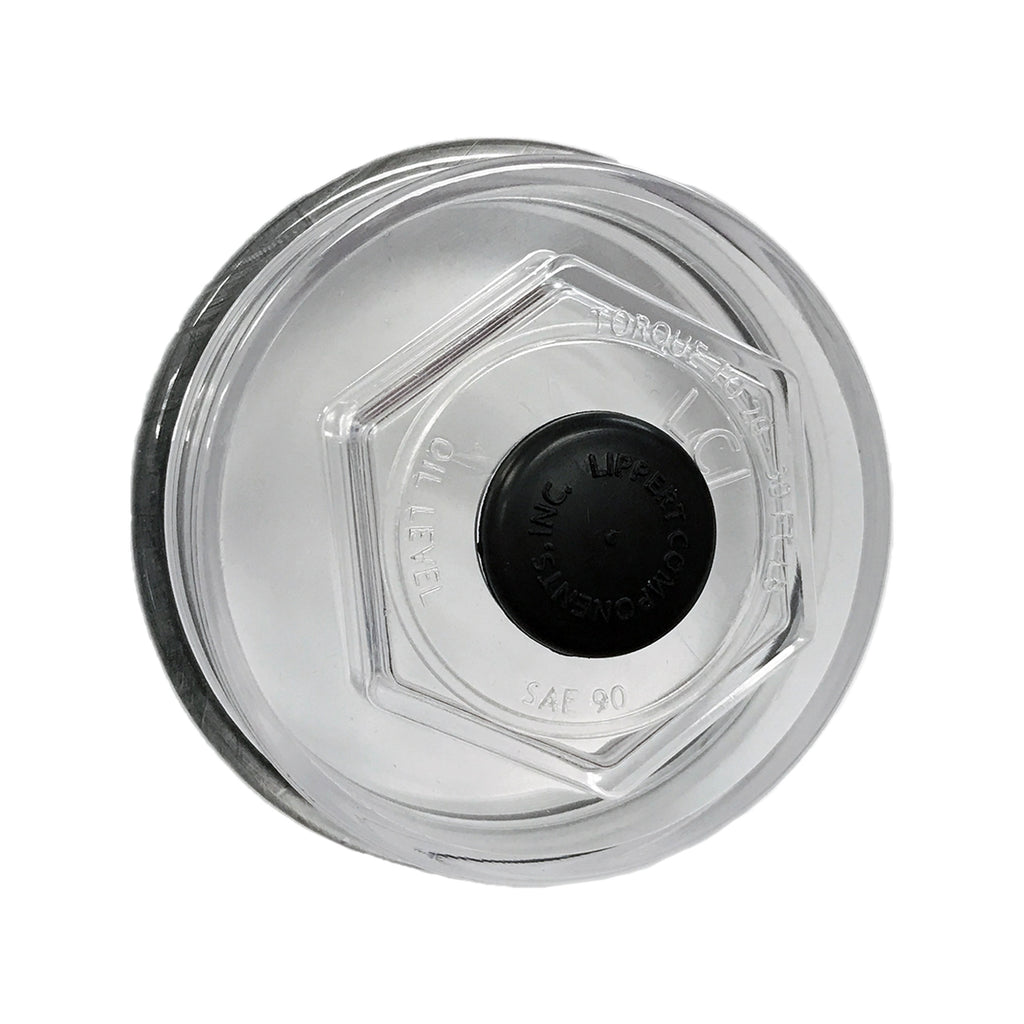 Trailer Axle Oil And Dust Cap - 10 000 To 16 000 Lbs. Clear