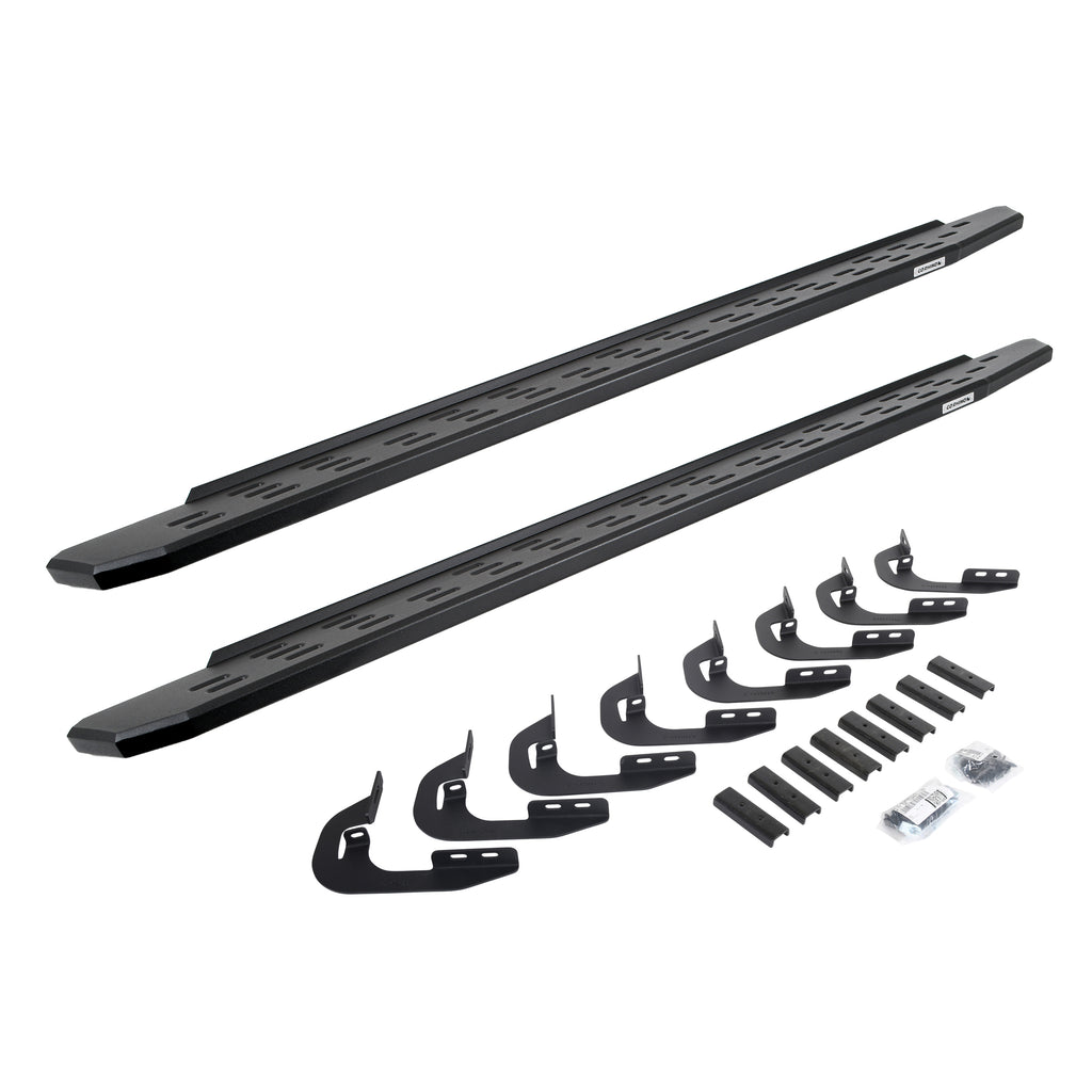 Go Rhino 69604787PC - RB30 Running Boards With Mounting Bracket Kit - Textured Black
