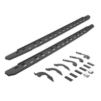 RB30 Slim Line Running Boards With Mounting Bracket Kit - Double Cab Only