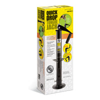 Lippert Quick Drop Drill-Operated Tongue Jack 2000 Lbs 14" Travel