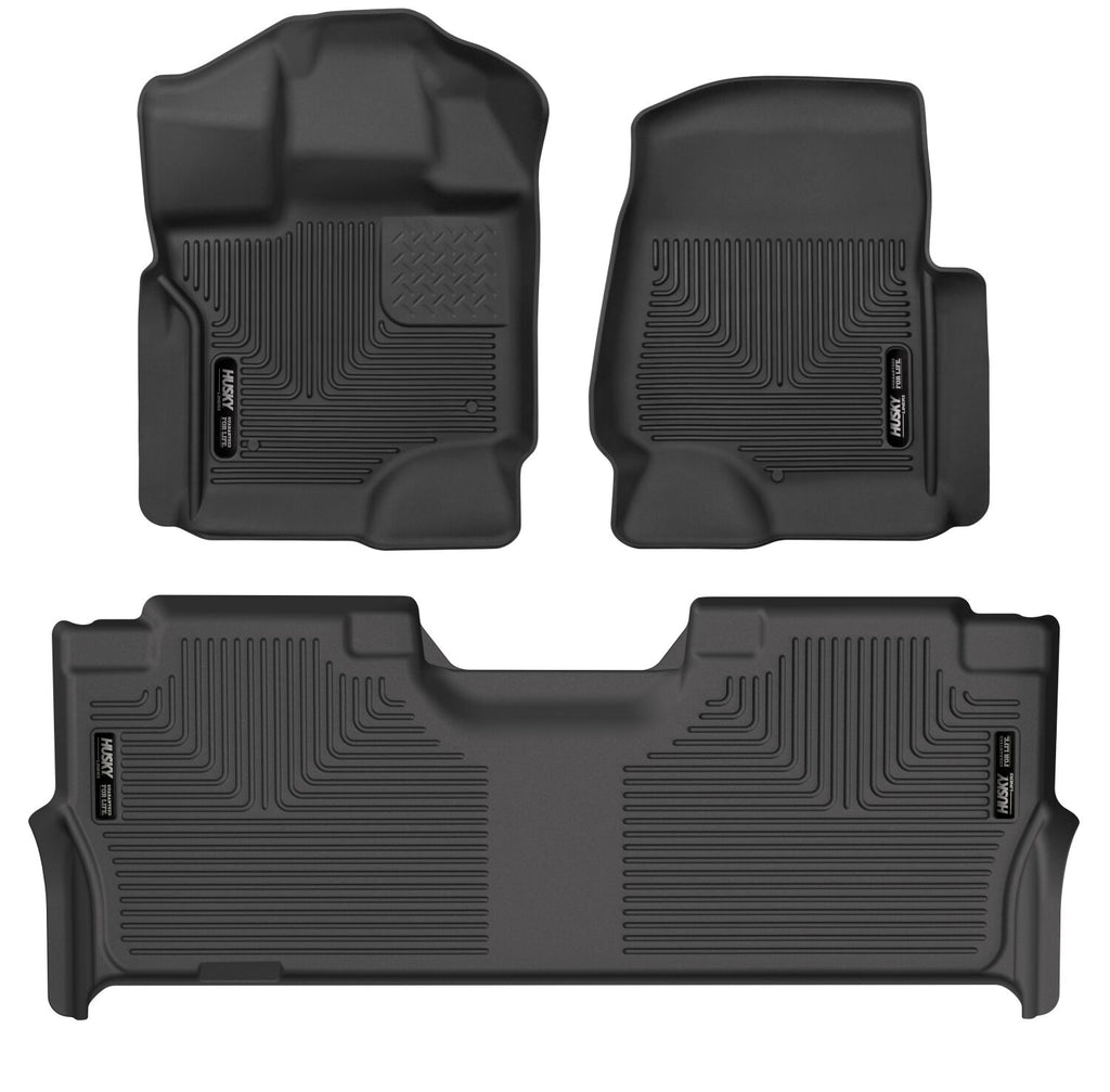 Husky X-act Front & 2nd Seat Floor Liners 53468