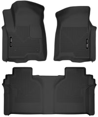 Husky X-act Front & 2nd Seat Floor Liners 54208