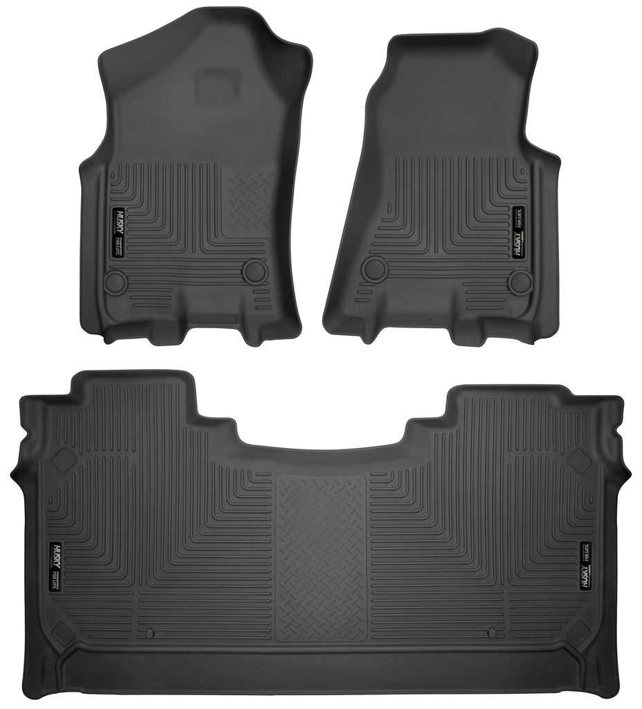 Husky Weatherbeater Front & 2nd Seat Floor Liners 94001