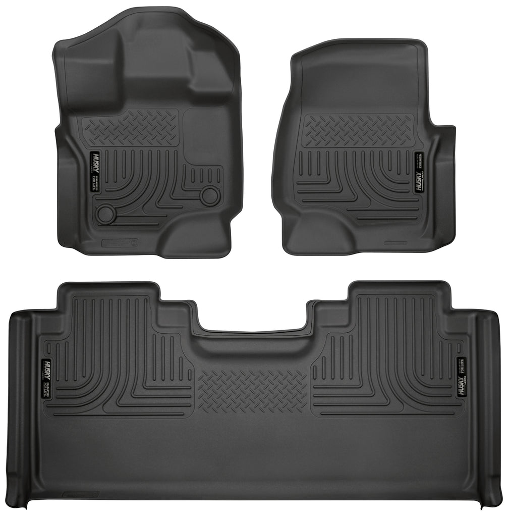 Husky Weatherbeater Front & 2nd Seat Floor Liners 94051