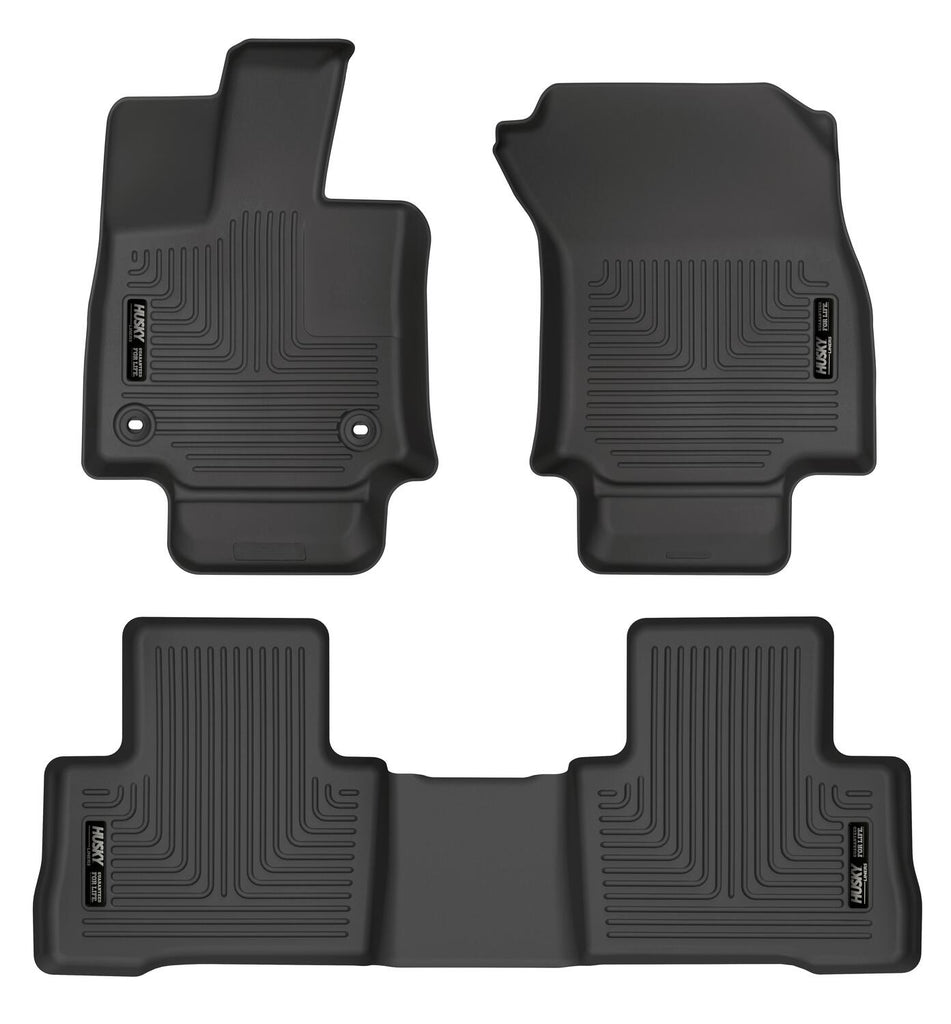 Husky Weatherbeater Front & 2nd Seat Floor Liners (Footwell Coverage) 95511