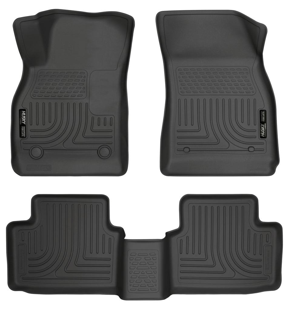 Husky Weatherbeater Front & 2nd Seat Floor Liners 98191