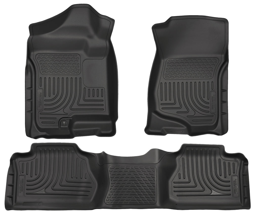 Husky Weatherbeater Front & 2nd Seat Floor Liners (Footwell Coverage) 98211