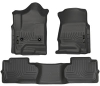 Husky Weatherbeater Front & 2nd Seat Floor Liners (Footwell Coverage) 98241