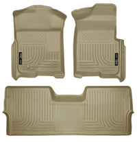 Husky Weatherbeater Front & 2nd Seat Floor Liners (Footwell Coverage) 98333