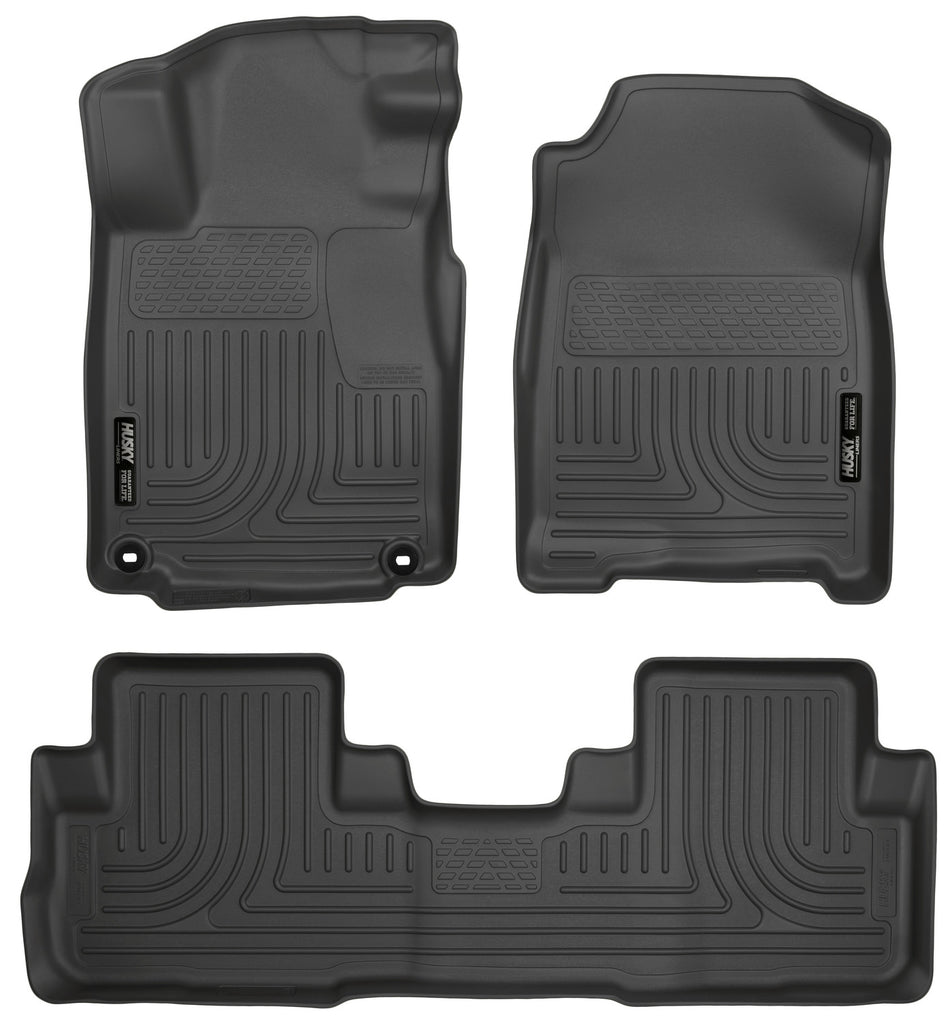 Husky Weatherbeater Front & 2nd Seat Floor Liners 98471