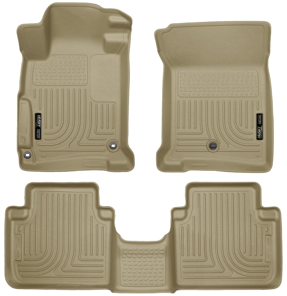 Husky Weatherbeater Front & 2nd Seat Floor Liners 98483