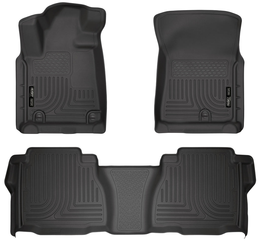 Husky Weatherbeater Front & 2nd Seat Floor Liners (Footwell Coverage) 98581