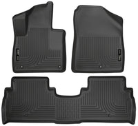 Husky Weatherbeater Front & 2nd Seat Floor Liners 98691