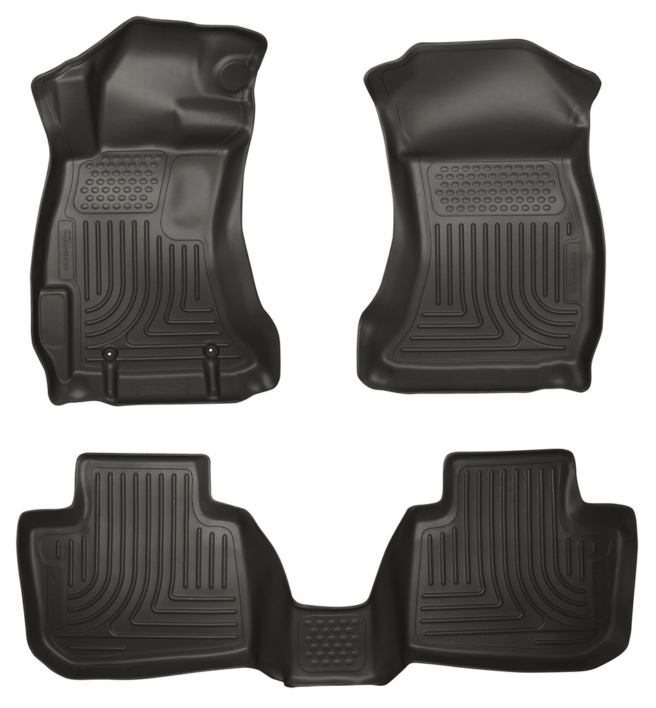 Husky Weatherbeater Front & 2nd Seat Floor Liners 98841