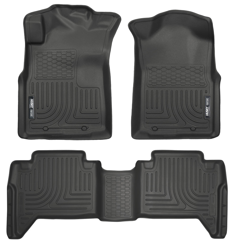 Husky Weatherbeater Front & 2nd Seat Floor Liners (Footwell Coverage) 98951