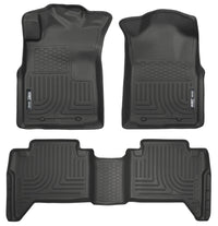 Husky Weatherbeater Front & 2nd Seat Floor Liners (Footwell Coverage) 98951