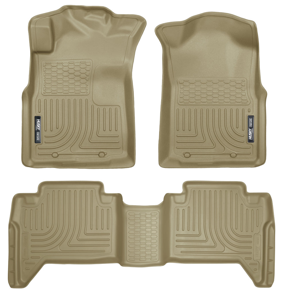 Husky Weatherbeater Front & 2nd Seat Floor Liners (Footwell Coverage) 98953
