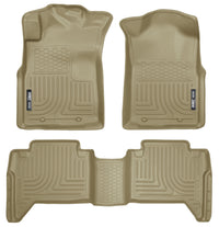 Husky Weatherbeater Front & 2nd Seat Floor Liners (Footwell Coverage) 98953