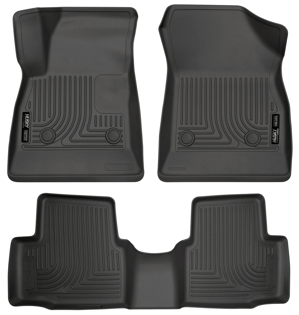 Husky Weatherbeater Front & 2nd Seat Floor Liners 99161
