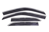 Auto Ventshade 794016 Low Profile Ventvisor Side Window Deflector With Chrome Trim 4-Piece Set For 2011-2022 Chrysler 300