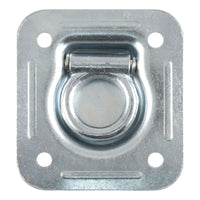 1-1/2" X 1-1/2" Recessed Tie-Down Ring (5000 Lbs Clear Zinc)