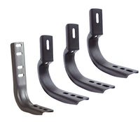 Go Rhino 6840436 - OE Xtreme Wheel To Wheel Side Steps - Mounting Brackets Only - Black Powder Coat
