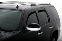 Auto Ventshade 894008 Low Profile Dark Smoke Ventvisor Side Window Deflector 4-Piece Set For 2007-2014 Chevrolet Tahoe/GMC Yukon