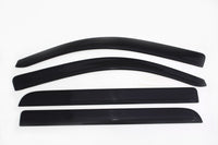 Auto Ventshade 894033 Low Profile Dark Smoke Ventvisor Side Window Deflector 4-Piece Set For 14-18 Silverado/Sierra 1500 15-18 Silverado/Sierra 2500/3500 19-22 4500/5500 Crew Cab