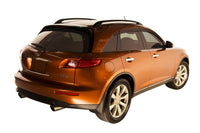 Auto Ventshade 896001 Low Profile Dark Smoke Ventvisor Side Window Deflector 6-Piece Set For 2003-2008 Infiniti FX35