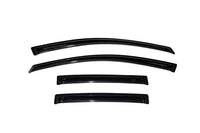Auto Ventshade 94009 Original Ventvisor Side Window Deflector Dark Smoke 4-Piece Set For 2007-2012 Nissan Versa