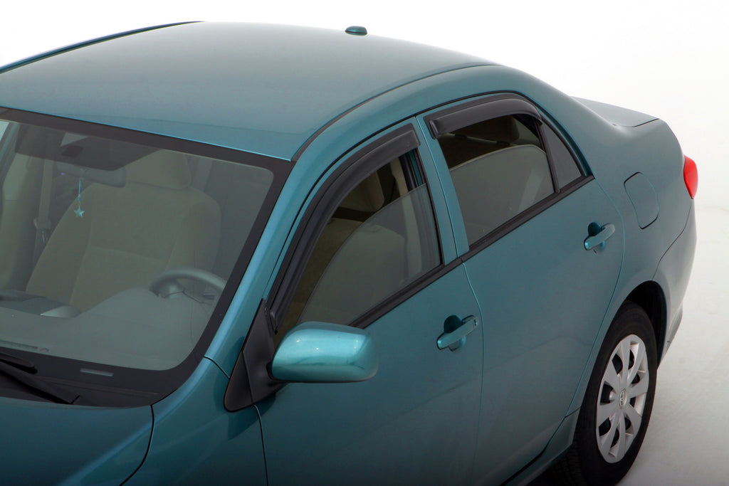Auto Ventshade 94073 Original Ventvisor Side Window Deflector Dark Smoke 4-Piece Set For 2009-2013 Toyota Corolla