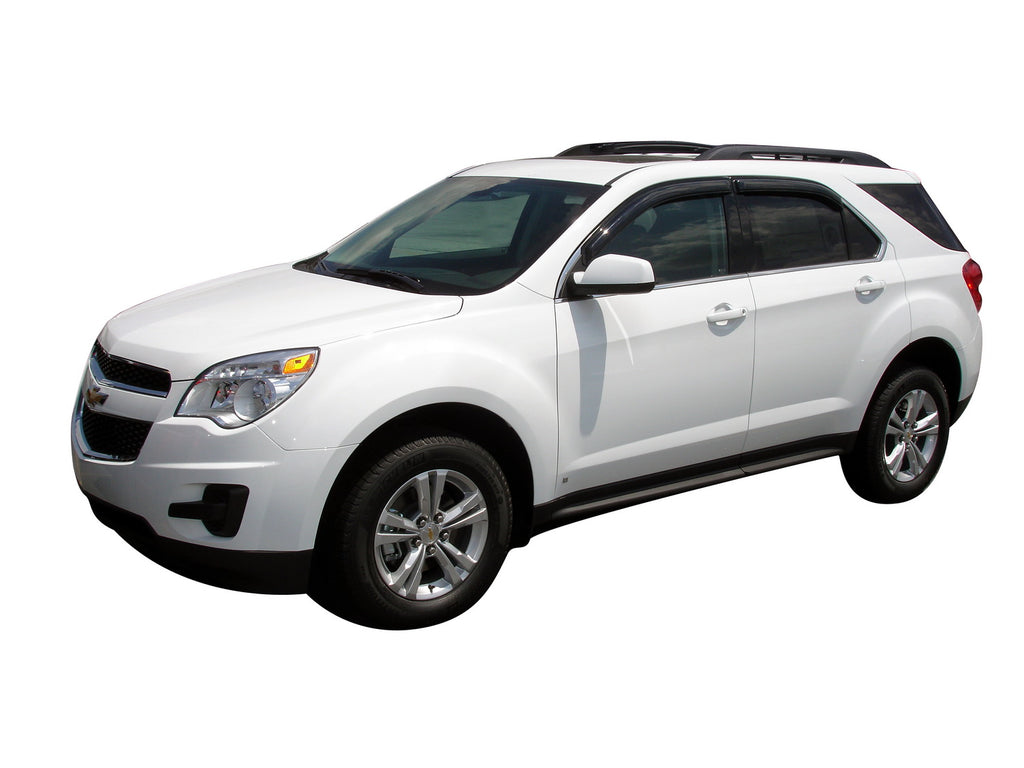 Auto Ventshade 94166 Original Ventvisor Side Window Deflector Dark Smoke 4-Piece Set For 2010-2017 Chevrolet Equinox
