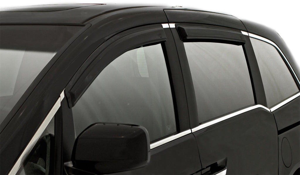 Auto Ventshade 94023 Original Ventvisor Side Window Deflector Dark Smoke 4-Piece Set For 1989-1995 Toyota Pickup Access Cab