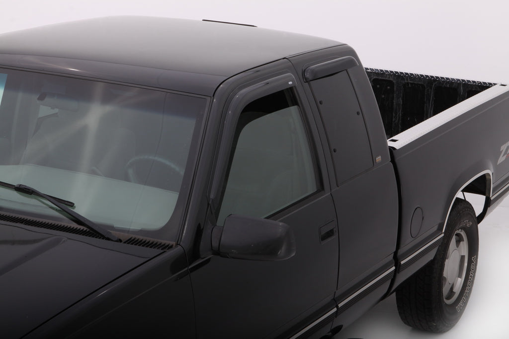 Auto Ventshade 94231 Original Ventvisor Side Window Deflector Dark Smoke 4-Piece Set For 1988-1999 Chevrolet/GMC C/K1500-C/K3500 Extended Cab
