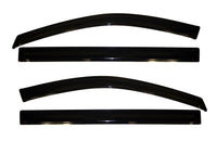 Auto Ventshade 94251 Original Ventvisor Side Window Deflector Dark Smoke 4-Piece Set For 2008-2018 Grand Caravan 2008-2016 Town/Country