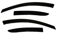 Auto Ventshade 94257 Original Ventvisor Side Window Deflector Dark Smoke 4-Pc Set For 2010-2013 Mazda 3 Sedan