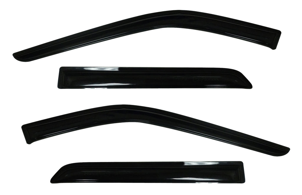 Auto Ventshade 94293 Original Ventvisor Side Window Deflector Dark Smoke 4-Piece Set For 2011-2019 Ford Explorer
