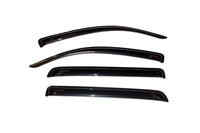 Auto Ventshade 94309 Original Ventvisor Side Window Deflector Dark Smoke 4-Piece Set For 2007-2021 Toyota Tundra CrewMax