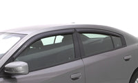 Auto Ventshade 94313 Original Ventvisor Side Window Deflector Dark Smoke 4-Piece Set For 11-23 Dodge Charger